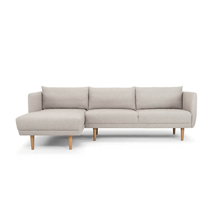 LARGOS LHF CHAISE SOFA STONE