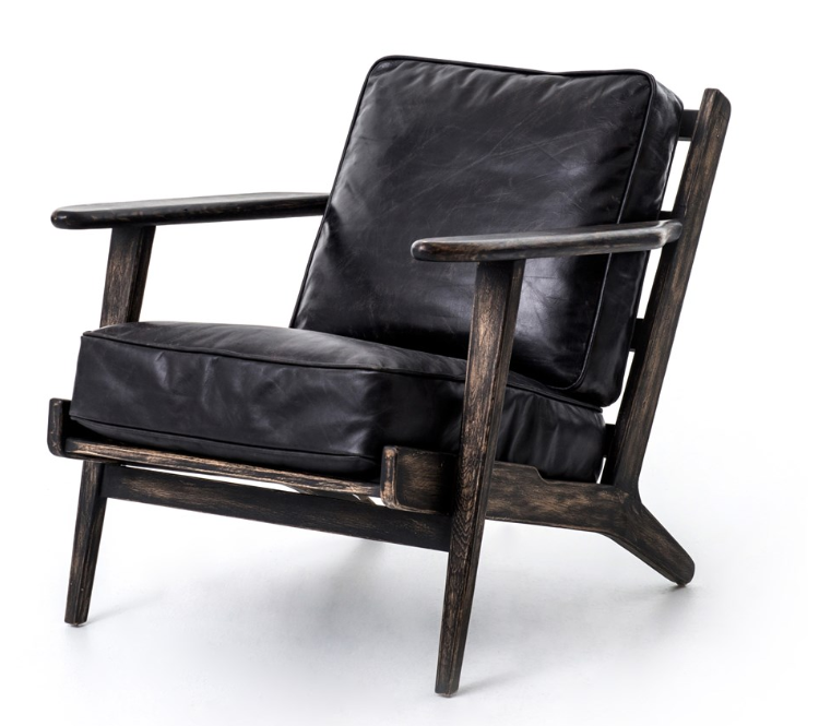 LODGE ARMCHAIR BLACK